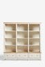 Cream Malvern Superwide Bookcase Shelf