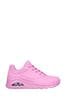 Skechers Boys Pink Uno Golden Air Womens Trainers