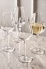 Set of 4 Clear Kya Wine Glasses