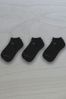 New Balance Black Multipack No Show Trainer Liner Socks