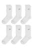 New Balance White Multipack Sports Cushioned Crew Socks