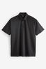 Black Polka Dot Polo Shirt