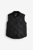 Black Quilted Gilet (3mths-10yrs)