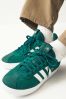 adidas Green/White Sportswear VL Court Trainers