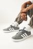 adidas Grey/White VL Court 3.0 Trainers