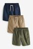 x SACAI shortsleeved wrap denim dress Pull-On Shorts 3 Pack (3-16yrs)