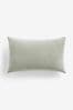 Sage Green 40 x 59cm Soft Velour Cushion