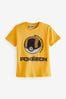 Gelb - Lizenziertes T-Shirt mit Wendepailletten (3-16yrs)