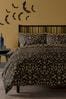 Copenhagen Home Black Dark Damask Duvet Cover & Pillowcase Set