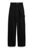 Superdry Black Wide Carpenter Sweetheart Trousers