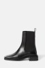 Jigsaw Kent Leather Black Boots