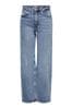 ONLY Blue High Waisted Wide Leg Jeans