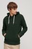 Superdry dark green Embossed Vintage Logo Hoodie