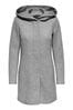 ONLY Grey Hooded Smart Coat