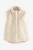 ONLY KIDS Zip-Up Cosy Borg Gilet