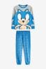 Brand Threads Blue Sonic the Hedgehog Boys Pyjama Set