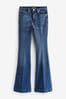 Good American Blue Good Legs Flare Jeans