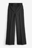 Boden Black Westbourne Wide-Leg Trousers