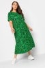 Yours Curve Green Throw On Dress