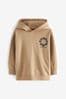 Stone Natural Subscribe Graphic Hoodie (3-16yrs)