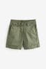 Khaki Green Boy Chinos Shorts, Regular