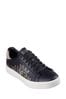 Skechers Black Eden Lx Gleaming Hearts Trainers