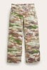 Boden Stoffhose mit Camouflage-Muster