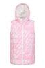 Mountain Warehouse Pink Kids Jewel Water Resistant Hooded Gilet