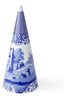 Spode Blue Italian Large Decorative Ornaments Cone