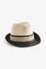 Monochrome Trilby Hat (1-16yrs)