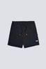 Pineapple Black Cargo Womens Shorts