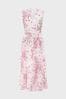 Hobbs Pink Petite Veronica Dress