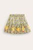Boden Yellow Chick Appliqué Skirt