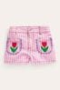 Boden Pink Patch Pocket Shorts