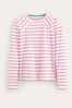 Boden Pink Arabella Stripe T-Shirt