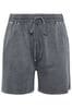 Yours Curve Grey LIMITED COLLECTION  Acid Wash Jogger Shorts