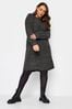 Yours Curve Green Soft Touch Jumper Dress