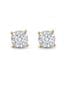 The Diamond Store White 0.10ct H/Si Lab Diamond Stud Earrings