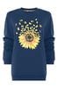 Joe Browns Sweatshirt mit Sonnenblumen-Grafik