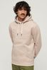 Superdry Nude Embossed Vintage Logo Hoodie