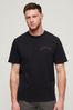 Superdry Black Loose Fit Tattoo Graphic T-Shirt