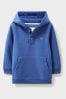Crew Clothing Company Blue Cotton Casual Hoodie