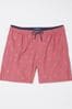 FatFace Pink Trevose Colour Block Swim Shorts