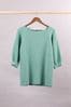 Lakeland Clothing Green Maisie Relaxed Jumper