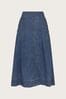 Monsoon Blue Harper Denim Skirt