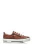 Moda in Pelle Filician Zip & Lace Chunky Slab Sole Trainers