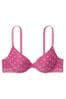 Victoria's Secret PINK Cotton Logo Bra, Lightly Lined Demi