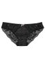 Black and White Casual Dot Body by Victoria Lace Bikini Panty