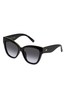 Black Le Specs Polarised Lense Le Vacanze Sunglasses