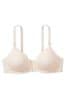 Victoria's Secret PINK Marzipan Nude Non Wired Lightly Lined Front Close Bra